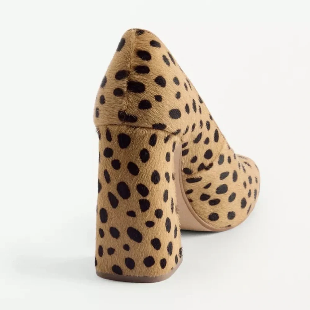 ZARA ANIMAL PRINT HEELS - THE ITEM ZARA WOMAN - Picture 6 of 9